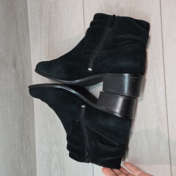 Vionic Women Kanela Water Resistant Ankle Leather Boots shoes sz 7 - Picture 10 of 14